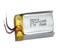 Batteria ricaricabile speciale prismatica con cavo lipo renata icp641414pe 3 7 v