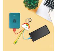 BATTERIA RICARICABILE SUPERCHARGE 5000 MAH - PETROL BLUE