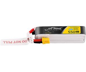 BATTERIA RICARICABILE TATTU LongPack, LiPo HV, 550 mAh, 11,4 V
