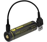 Batteria Ricaricabile USB Nitecore 18650 2600mAh NL1826R