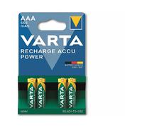 Varta Ready2Use HR03 4pcs Batteria ricaricabile Mini Stilo AAA Nichel-Metallo Idruro NiMH