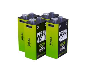 BATTERIA RICARICABILE VERICO LoopEnergy 9 V USB TypeC LiIon, Lithium-Ionen, 500 mAh, 7,4 V, universale