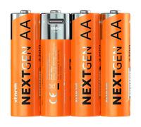 Xtorm NextGen - Batterie AA ricaricabili tramite USB-C - Confezione da 4