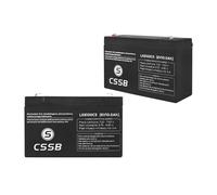 Batteria Ricaricabili Gel Ciclica Allarme PS 6V 10Ah 12aH 7,2aH CSS