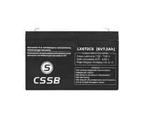 Batteria Ricaricabili Gel Ciclica Allarme PS 6V 10Ah 12aH 7,2aH CSS