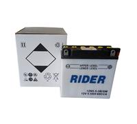 Batteria Rider 12N553BSM GILERA T4 200cc 1979-1984 (Yuasa code 12N5.5-3B)
