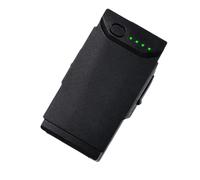 Batteria riserva per da 2375 mAh compatibile per aerei | Pulsante controllo integrato, modulo scorrevole, modulo con finitura nera