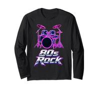 Batteria Rock Anni '80 Maglia a Manica