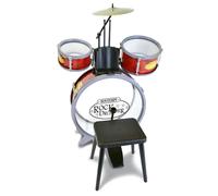 Batteria Rock Drummer Bontempi con 4 Elementi - Ideale per Giovani Musicisti