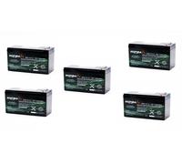 Batteria Rofiba KIT 5 PEZZI RFB 12-7,2 12V 7,2Ah = Fiamm FG20721 com