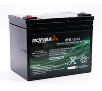 Batteria Rofiba RFB 12-33 33Ah 12V VRLA AGM Deep Cycle =Fiamm 12FGL33