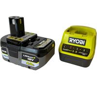Batteria RYOBI 18V OnePlus LithiumPlus 4,0Ah e caricatore rapido RC18120-1