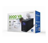 Batteria Sai Gembird 2000VA VRLA, 20 minuti, LCD AVR, protezione da sovraccarico USB