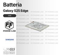 BATTERIA SAMSUNG GALAXY S25 EDGE SM-S937 NUOVA OEM PARI ORIGINALE + BIADESIVO