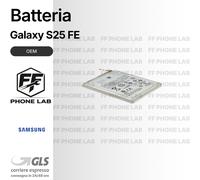 BATTERIA SAMSUNG GALAXY S25 FE SM-S731 NUOVA OEM PARI ORIGINALE + BIADESIVO