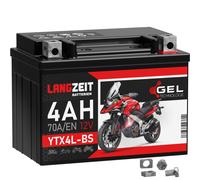 Batteria scooter gel YTX4L-BS LUNGA DURATA 12V 4Ah CTX4L-BS 50314 batteria moto