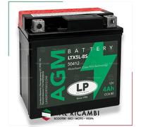 BATTERIA AVVIAMENTO LANDPORT YTX5L-BS 4AH KTM EXC 4T SCOOTER MOTO
