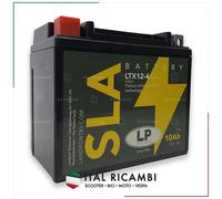 BATTERIA SCOOTER YTX12BS SLA 12V 10AH PIAGGIO LIBERTY KYMCO X CITING