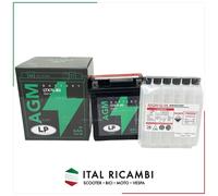 BATTERIA SCOOTER YTX7LBS 12V 6AH COMPATIBILE CON HONDA SH 125 150 2001 2004