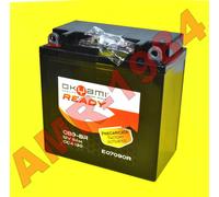 BATTERIA Sigla Yuasa YB9-B Marca OKYAMI OB9-BR PRONTA per montaggio
