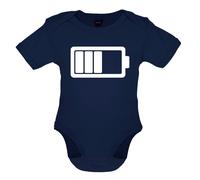 Batteria Simbolo - Bambino T-Shirt / Body - Mobile Computer Geek Scherzo Regalo