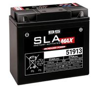 BATTERIA PREATTIVATA PRONTA 51913 BS SLA-MAX BMW R 80 ST 800 1982 - 1985 247E