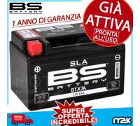 BS Battery Batteria SLA esente da manutenzione abilitata in fabbrica - BTX7A