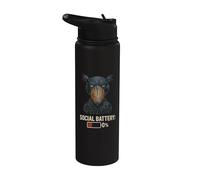 Batteria Sociale 0% Scarpa Becco Uccello Stainless Steel Insulated Water Bottle
