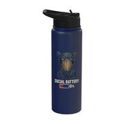 Batteria Sociale 0% Scarpa Becco Uccello Stainless Steel Insulated Water Bottle