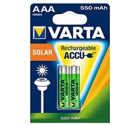 VAR SOL 2X550 - Solar, NIMH Akku, AAA (Micro), 550 MAh, 2er Pack