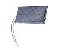 Batteria solare esterna di ricarica Piastra portatile 5V 120mA 0.8W Modulo a piccole celle Pannello di ricarica in Polisilicio Pannello di ricarica Caricabatteria esterno