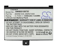 Batteria sostituisce Barnes & Noble BNRB1530-PE, BNRB454261 1250mAh 3,7V