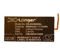 Batteria sostituisce Huawei HB3080G1EBW HB3080G1EBC 4650mAh 3,8V