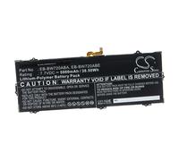 Batteria sostituisce Samsung AA-PBMN2H0 AA-PBMN2HO EB-BW720ABA 5000mAh 7,7V
