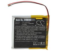 Batteria sostituisce Suunto PR-402626P 230mAh 3,7V