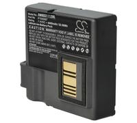Batteria sostituisce Zebra BTRY-MPP-68MA1-01, P1040687 4400mAh 7,4V