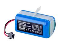 Batteria Sostitutiva 14.4V 3500mAh per Robot Aspirapolvere, Compatibile con Eufy RoboVac, Conga, Deebot, Proscenic, Lefant, Ultenic, Bagotte, Shark Ion, Ricambio Facile con Prestazioni Stabili