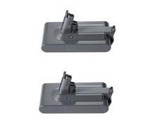 Batteria Sostitutiva Agli Ioni Di Litio Da 25,2 V 6,0 Ah, Compatibile Con Dyson V11, SV14 Aspirapolvere Senza Fili A Vite Fluffy Completo Assoluto Con Coperchio Sostituisci(8000mAh-2PCS)