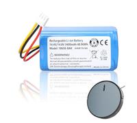 Batteria sostitutiva agli ioni di litio MXJFYY da 14,4 V, 3400 mAh, 48,96 Wh, compatibile con Proscenic 800T, 820S, 820T, 830T, PR-800T, PR-820T, PR-830S, PR-830T, sostituisce ROBOJET Focus, X-ONE