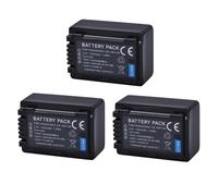 Batteria Sostitutiva Agli Ioni Di Litio VW-VBT190 Da 1950 MAh, Compatibile Con Panasonic, VW-VBT380 VW VBT380 HC-V110 V130 V160 V180 V201 V210 V230 V250 Fotocamera(3pcs Battery)