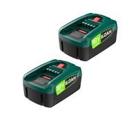 Batteria sostitutiva da 6,0 A compatibile for strumenti Bosch agli ioni di litio da 18 V | Batteria ricaricabile 18650 ad alta capacità for utensili elettrici for la casa e il giardino(2 6.0AH)