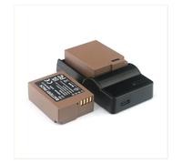 Batteria Sostitutiva DMW-BLC12 Da 1200 MAh Con Porta USB-C Di Tipo C, Compatibile Con Panasonic, For DMC-FZ2000 DMC-FZ330 DMC-FZ300 DMC-G5(2 Battery 1Charger)
