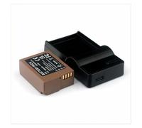 Batteria Sostitutiva DMW-BLC12 Da 1200 MAh Con Porta USB-C Di Tipo C, Compatibile Con Panasonic, For DMC-FZ2000 DMC-FZ330 DMC-FZ300 DMC-G5(1 Battery 1Charger)