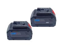 Batteria sostitutiva for utensili da 8 Ah, compatibile con Bosch utensili a batteria 18 V BAT609 BAT618 GBA18V Batteria di alimentazione 5C ad alta potenza(2pcs)