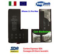 BATTERIA Sostitutiva iPhone 11 Pro Max Capacità 3964 mAh Pari Originale 0 Cicli