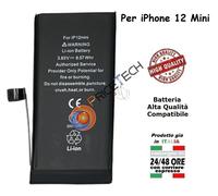 BATTERIA Sostitutiva iPhone 12 Mini da 2227 mAh Pari All' Originale 0 Cicli
