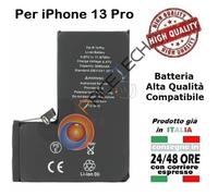 BATTERIA Sostitutiva iPhone 13 PRO 3095mAh Pari All' Originale con 0 Cicli