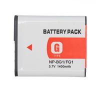Batteria Sostitutiva per Fotocamera Agli Ioni di Litio NP BG1 da 3,7 V 1400 MAh per DSC W30, per DSC W40, per DSC W50, per DSC W130, per DSC H3, per Fotocamera Digitale DSC H7