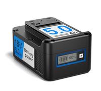 Batteria Sostitutiva per Kärcher Battery Power 18/50, compatibile con Elettroutensili a Batteria Kärcher da 18 V - 5.0Ah