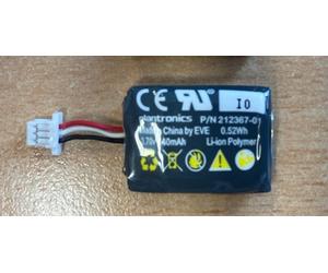 Batteria sostitutiva per Plantronics CS540 a 3 pin Batteria di ricambio per cuffie Plantronics CS540 con connettore di sicurezza UE a 3 pin